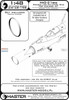 MASAM48198 1:48 Master Model - MiG-21bis Fishbed L/N Air Intake Ring (EDU kit)