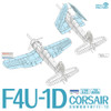 MGF5006 1:48 Magic Factory F4U-1D Corsair