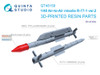 QTSQT48159 1:48 Quinta Studio R-77-1 Version 2 Missile Set with Launchers