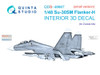 QTSQDS48667 1:48 Quinta Studio 3D Decal - Su-30SM Flanker-H (ZVE kit) Small Version