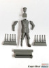 CSMF32-004 1:32 Copper State Models WWI Figure - German Aerodrome Personnel with Grenade Crate
