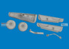 EDU6481194 1:48 Eduard Brassin - P-40K Warhawk Tail Wheel Bay (EDU kit)