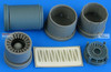 ARS4949 1:48 Aires Mitsubishi F-2A F-2B Exhaust Nozzle Set (HAS kit)