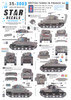 SRD353003 1:35 Star Decals: British Tanks in France 1944