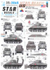 SRD353065 1:35 Star Decals: US 746th Tank Battalion - Utah Beach M4 Sherman M4 Dozer