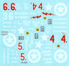 SRD353065 1:35 Star Decals: US 746th Tank Battalion - Utah Beach M4 Sherman M4 Dozer