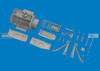 EDU6481188 1:48 Eduard Brassin - F-16C Falcon Wheel Bays & Heavyweight Legs (TAM kit)