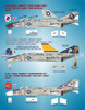 BMA48056 1:48 Bullseye Model Aviation Decals - F-4N Phantom II 'Fleet Phantoms VIII'