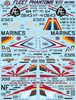 BMA48056 1:48 Bullseye Model Aviation Decals - F-4N Phantom II 'Fleet Phantoms VIII'