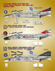 BMA48057 1:48 Bullseye Model Aviation Decals - F-4N Phantom II 'Fleet Phantoms IX'