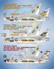 BMA48058 1:48 Bullseye Model Aviation Decals - Carrier Air Wing 5 USS Hancock 1967 (A-4C A-4E F-8E A-1H)