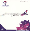 GEMGJ2415 1:400 Gemini Jets Hawaiian Airlines Airbus A321neo #N209HA (pre-painted/pre-built)