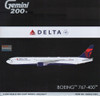 GEMG21444 1:200 Gemini Jets Delta Airlines B767-400 Reg #N842MH 'Vince Dooley' (pre-painted/pre-built)
