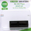 ASKA72043 1:72 ASK/Art Scale Me262 Flaps Set (ARM kit)