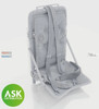 ASKA48093 1:48 ASK/Art Scale P-51B Mustang Seat with Seatbelts (EDU kit)