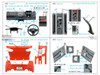 QTSQD24028 1:24 Quinta Studio 3D Decal -  Mitsubishi Lancer Evolution X (AOS kit)
