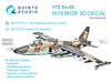 QTSQD72273R 1:72 Quinta Studio 3D Decal - Su-25 Frogfoot + Resin (ZVE kit)