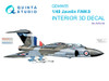 QTSQD48455 1:48 Quinta Studio 3D Decal - Javelin FAW.9 (AFX kit)