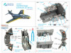 QTSQD48681 1:48 Quinta Studio 3D Decal - F9F-8 Cougar (ZIM/KTH kit)
