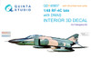 QTSQD48687R 1:48 Quinta Studio 3D Decal - RF-4C Phantom II Late with DMAS (HAS kit)