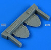 QBT72742 1:72 Quickboost F4U-1 Birdcage Corsair Headrest Type C (TAM kit)