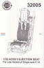 MCC32005 1:32 Mini Craft Collection ACES II Ejection Seat (for late F-15)