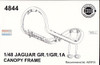 MCC48044 1:48 Mini Craft Collection Jaguar GR.1/GR.1A Canopy Frame (AFX kit)