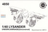 MCC48050 1:48 Mini Craft Collection Lysander Undercarriage - Uncovered (AFX kit)