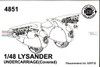 MCC48051 1:48 Mini Craft Collection Lysander Undercarriage - Covered (AFX kit)