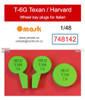 OMK748142 1:48 Omask Wheel Bay Plugs - T-6G Texan / Harvard (ITA kit)