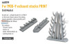 EDU6481199 1:48 Eduard Brassin - Fw190D-9 Exhaust Stacks (MIA kit)