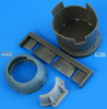 QBT49227 1:48 Quickboost F6F-3 Hellcat Cowling Late Opened Cooling Flaps (HBS kit)