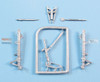 SAC48493 1:48 Scale Aircraft Conversions - Su-30CM Fulcrum Landing Gear (ZVE kit)
