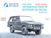 QTSQDS24027 1:24 Quinta Studio 3D Decal -  Range Rover Classic 1992 (AOS kit) Small Version