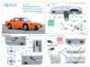 QTSQD24039R 1:24 Quinta Studio 3D Decal  -  Nissan Silvia S13 (AOS kit)