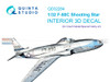 QTSQD32284 1:32 Quinta Studio 3D Decal - F-80C Shooting Star (SPH/CZM kit)