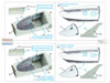 QTSQD32292 1:32 Quinta Studio 3D Decal - EF-2000 EF-2000A Eurofighter Typhoon Canopy Framing Extras Set (TRP kit)
