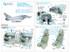 QTSQD32297 1:32 Quinta Studio 3D Decal - EF-2000B EF-2000T Eurofighter Typhoon with Powered Up Displays (TRP kit)