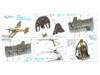 QTSQD48697 1:48 Quinta Studio 3D Decal - Spitfire TR.9 (AFX kit)