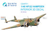 QTSQD48701 1:48 Quinta Studio 3D Decal - HP.52 Hampden (ICM kit)