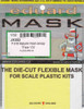 EDUJX352 1:32 Eduard Mask - P-51B Mustang Malcolm Hood Canopy TFACE (EDU kit)