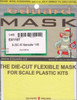 EDUEX1187 1:48 Eduard Mask - B-26C-45 Marauder (ICM kit)