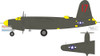 EDUEX1189 1:48 Eduard Mask - B-26C-45 Marauder US National Insignia & Tail Marking (ICM kit)
