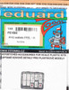 EDUFE1593 1:48 Eduard Color PE - AH-6J Little Bird Seatbelts (ICM kit)