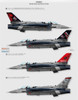 LNRS4821 1:48 Great Wall Hobby F-16DU+ Falcon Republic of Singapore Air Force 'USAF-RSAF 30 Years Partnership Anniversary Scheme 2023'