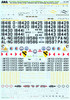 AOA35015 1:35 AOA Decals - CH-54A Skycrane & Universal Military Pod: US Army Tarhe in the Vietnam War & National Guard Service