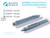 QTSQT72103 1:72 Quinta Studio S-25-OFM-PU Unguided Rocket Set