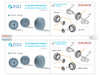 QTSQT72108 1:72 Quinta Studio Su-25 Frogfoot Weighted Wheels (ZVE kit)