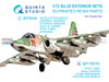 QTSQT72115R 1:72 Quinta Studio Su-25 Frogfoot Exterior Detail Set #2 (ZVE kit)