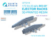 QTSQT72116 1:72 Quinta Studio Su-25 Frogfoot Early BD3-25 Ejector Racks (ZVE kit)